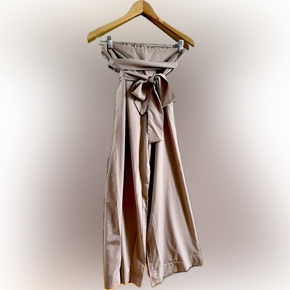 Soya Concept Tan Wide Leg Trouser size small - Picture 1 of 8